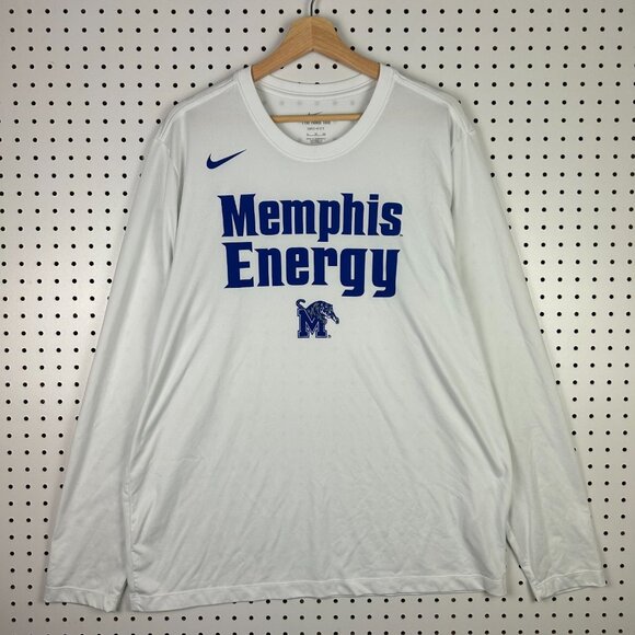 Nike Memphis Energy Tiger Basketball XL Long Sleeve Dri Fit Team Issued Penny - Picture 1 of 6